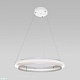 подвесной светодиодный светильник eurosvet imperio 90241/1 белый/ серебро smart