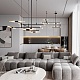подвесной светильник odeon light hightech defance 4307/16