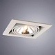 встраиваемый светильник arte lamp cardani semplice a5949pl-1wh