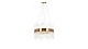 подвесная люстра lumina deco ringletti ldp 8015-400 md