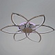потолочная люстра reluce 09877-0.3-06b cr (rgb)