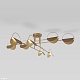 потолочная люстра eurosvet grazia 70148/8 золото smart a062039