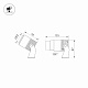 прожектор arlight alt-ray-zoom-r52-8w warm2700 051802