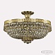 потолочная люстра bohemia ivele crystal 19271/45iv g r801
