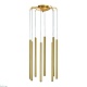 подвесная люстра lightstar tubo l8t747233