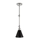 подвесной светильник lumina deco rubi ldp b007 chr+bk