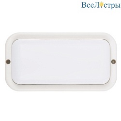 Накладной светильник влагозащищенный Volpe ULW-Q228 12W/4000K IP65 WHITE UL-00013186