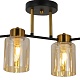 потолочная люстра illumico il6111-4cou-79 bk gd qui