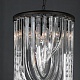 подвесной светильник delight collection murano glass kr0116p-3 black