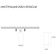 накладной светильник simple story 2052-led10clw