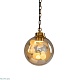 подвесной светильник delight collection soap kg1148p brass/amber