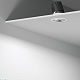 встраиваемый светодиодный светильник elektrostandard inline 25090/led 10w 4000k белый/хром a064611
