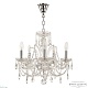 подвесная люстра bohemia ivele crystal 105/5/141 ni