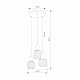 подвесной светильник tk lighting 11148 sophia green cognac a071834