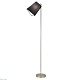 торшер escada hall chrome/black 10185/t black