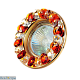 встраиваемый светильник elvan tch-8003-mr16-5.3-yl-gl
