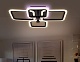 потолочная люстра с пультом ambrella light acrylica original fa531