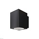 уличный настенный светильник maytoni block o507wl-l10b3k