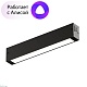 трековый светодиодный светильник denkirs dk8003-bk