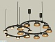 комплект подвесного светильника ambrella light techno ring xr92091110 (a9209x2, c9238, c9242, n8145, n8124)