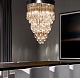 подвесная люстра delight collection tear drop glass 771196 (kg0547p-8a)