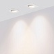мебельный светильник arlight ltm-r50wh 5w warm white 25deg