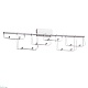 настенный светильник odeon light hightech zaha 7059/12wl