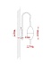 бра arte lamp andromeda a2089ap-3go