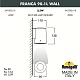 уличный настенный светильник fumagalli 3a7.002.000.axu1l