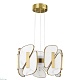 подвесная светодиодная люстра odeon light l-vision chiara 6638/45l