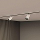 трековый светодиодный светильник denkirs smart spot dk8041-bw+bk