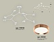 люстра на штанге ambrella light traditional (c9059, n8126) xb9059153