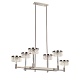 люстра diamond cut md21020075-6b satin nickel delight collection