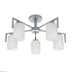 потолочная люстра escada style 1142/5p silver