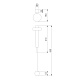 бра elektrostandard orco 40112/led черный 4690389180606
