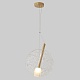 подвесной светильник crystal lux frozen sp1 brass