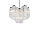 подвесная люстра newport amanda 8906/c nickel м0070328