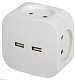 разветвитель электрический эра sp-4-usb-w б0049532