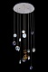подвесная люстра mickey le7714/16 black chrome