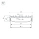алюминиевый профиль arlight line-4510-2000 anod 049248
