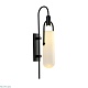 бра delight collection arc well b6066w/s black/white