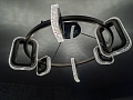 Подвесная люстра Theona LE7701/6 Grey/Black Chrome