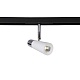 трековый светодиодный светильник для магнитного шинопровода crystal lux space clt 0.33 006 12w wh-ch 4000k