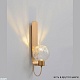 бра crystal lux bella ap1 brass
