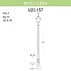 уличный фонарь fumagalli ricu/cefa u23.157.000.bxf1r