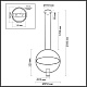подвесной светильник odeon light orbite 7028/2l
