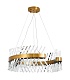 подвесная люстра lumina deco ringletti ldp 8016-800 md