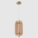 подвесной светильник crystal lux amarillo sp18w led brass