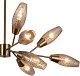 люстра на штанге escada desire 10165/12pl copper