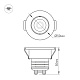 мебельный светильник arlight ltm-r50wh 5w warm white 25deg